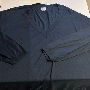 A New Day Black V-Neck Sweater 4X